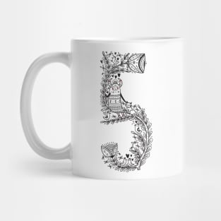 Five (Buu&Luu Alphabet) Mug